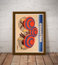 Affiche-Poster Orangina