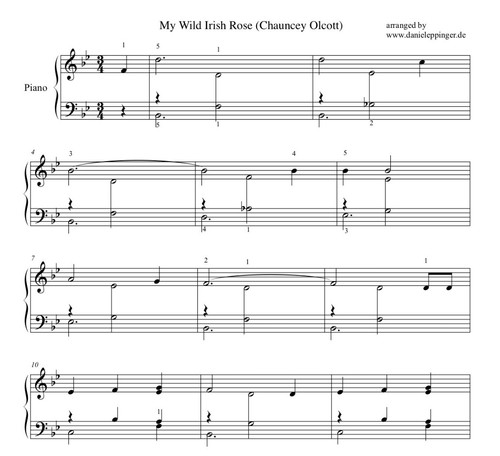 Wild irish rose partitions - wild,