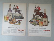 Lot of 2 Vintage Hunter