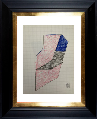 Dessin original recto verso - original, recto/verso
