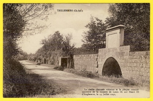 Cpa taillebourg charente - cpa,