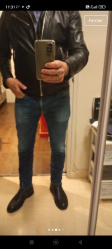 Blouson cuir homme - blouson,