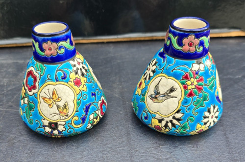 Longwy vases miniatures - 2,