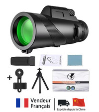 Monoculaire Jumelles 42X22 Zoom Télescope HD Chasse Sport Grossissement 40X BAK4