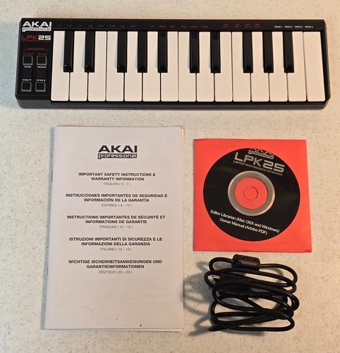 Akai professional lpk25 key - akai,