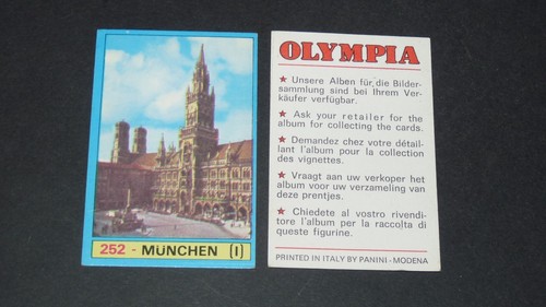 252 münchen 1972 - 1972, panini