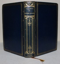 Livre miniature "Pensées du Cardinal de RETZ" 1888 plein Maroquin signé POUILLET