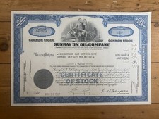 DECO =  SUNRAY DX OIL COMPANY (USA) (H3)