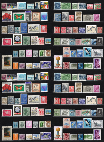 Lot timbres divers monde - de,