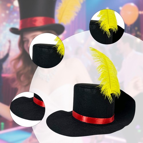 Chapeau magicien feutre - en,