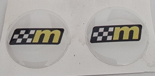 Mountune gel domed sticker - gel,