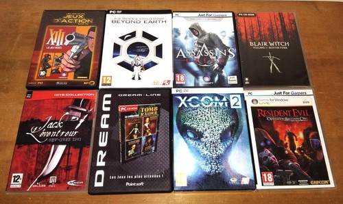 Lot jeux vidéo pc - vidéo,