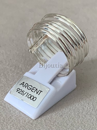 Bague semainier argent massif - argent,