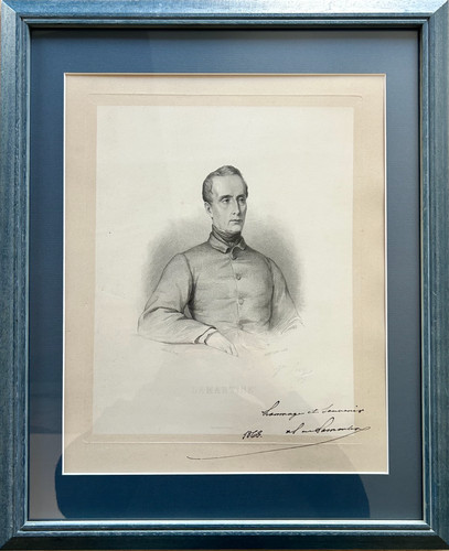 Lamartine splendide portrait - -,