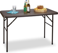Relaxdays Table pliante de