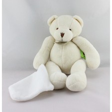 Doudou compagnie ours blanc - et,