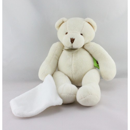 Doudou compagnie ours blanc - et,