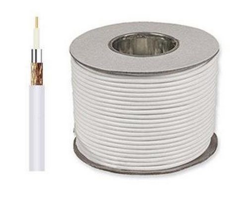 Blanc simple 1mm cuivre rg6 - 1mm,