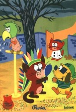 Publicité ancienne  pharmaceutique Suppositoires Eucalyp Barberousse Fév. 1955