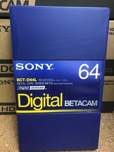 Sony digital betacam - digital, 64