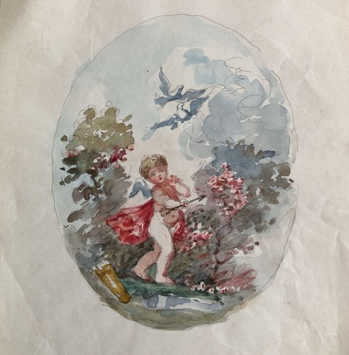 Après fragonard l amour - d'après, l'amour