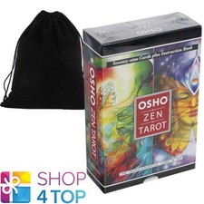 Osho Zen Tarot Pont Cartes Livre Lot Esoterische US Jeux Systèmes Avec Velours