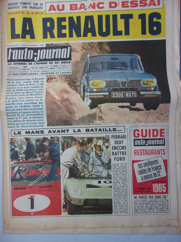 Auto journal n 378 de - , n°378