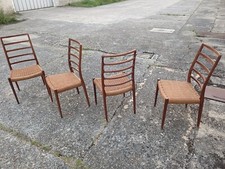 4 chaises danoises Niels Moller Model 82 palissandre Ambassador, Danemark 60 70