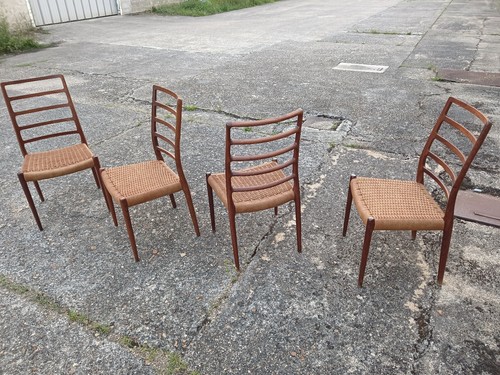 Chaises danoises niels - chaises,