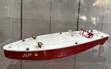JEP 4 Jouet ancien Bateau rouge et blanc RARE neuf d'époque  boite d'origine