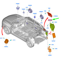 FORD KUGA MK3 Subwoofer