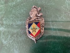 PUCELLE INSIGNE GENDARMERIE LGD MAROC 1960 , DRAGO PARIS