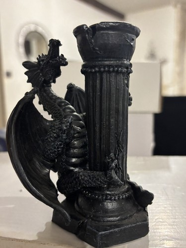 Statuette dragon bougeoir - dragon,