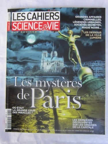 Les cahiers science vie - les, science&vie