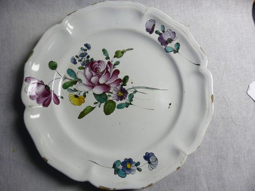 Assiette faïence de - en,
