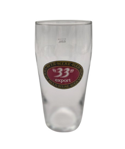 Verre bière 33 export - verre,