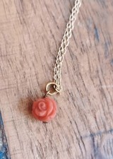 Collier argent doré+