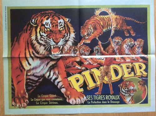 Affiche cirque pinder jean - affiche,
