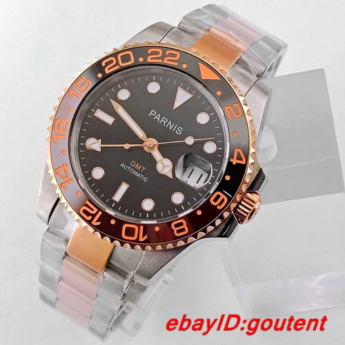 40mm parnis black dial - parnis,