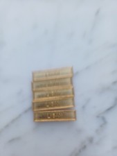 5 barettes agrafes Médaille
