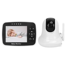 3.5in Baby Video Monitor Night Vis-ion 2 Way Talk Lullaby Security Baby Came NEW