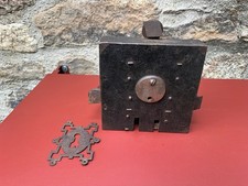 XVIIIè, Ancienne Grande Serrure en Fer Forgé, Porte de Chateau