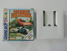 PAS DE JEU Boite VIDE Jeu rare Gameboy Shérif Fais Moi Peur - PAL FR 