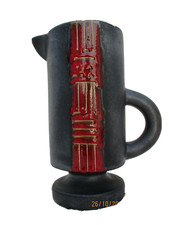 Pichet ceramique decor