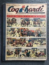 COQ HARDI Album N°4 - 1ère série - N°55 à N°67 - 1947 -  Reliure Editeur - TBE