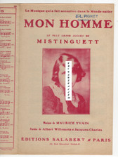 MISTINGUETT PARTITION MON