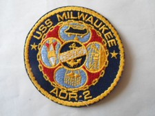 PATCH US NAVY USS MILWAUKEE