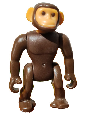 Figurine playmobil chimpanzé - figurine,