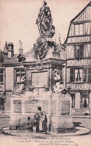 Rouen statue jeanne - rouen, de