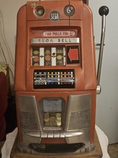 Machine A Sous Casino US Jackpot 1957 Sega Bell Vintage Fonctionne  20Cts €